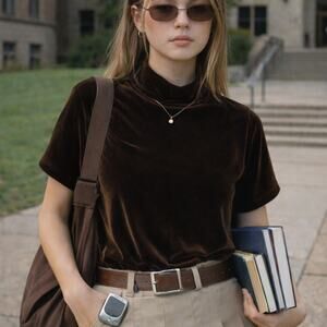 Velvet Vintage 90s Y2K T-Shirt Tiramisu Milano - New York Womens XL